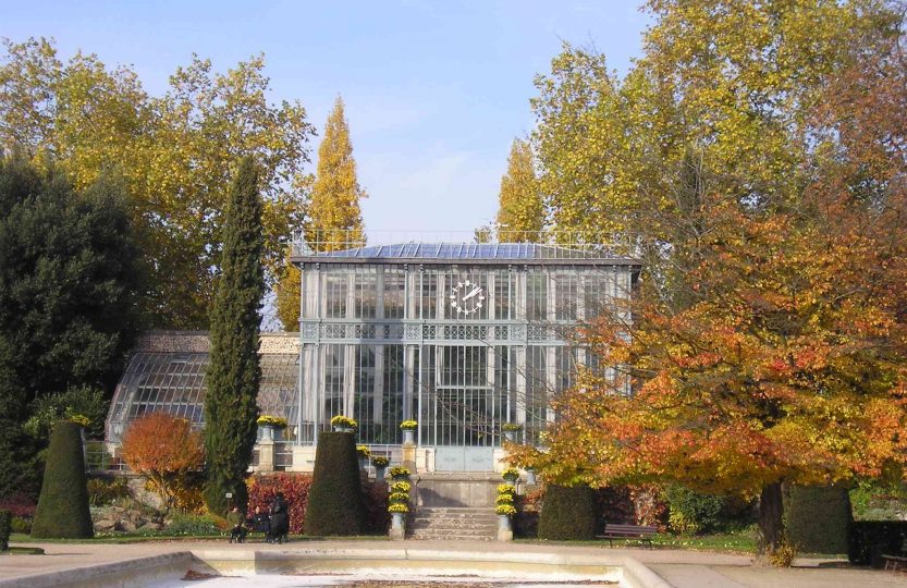 Le jardin des Plantes de Rouen - photo : J.Braunstein